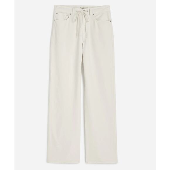 Madewell Low-Slung Baggy Jean Sz 29 Vintage Canvas Airy Denim Edition Drawstring - Picture 5 of 11